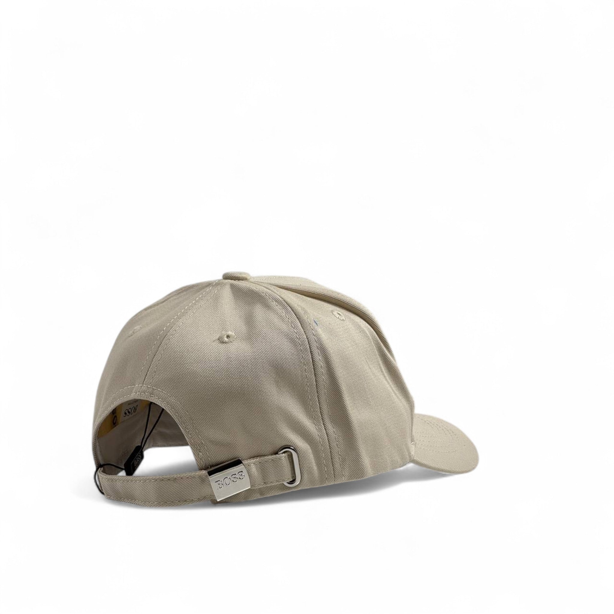 Hugo Boss Beige Cap – Bold White Embroidery 🧢✨