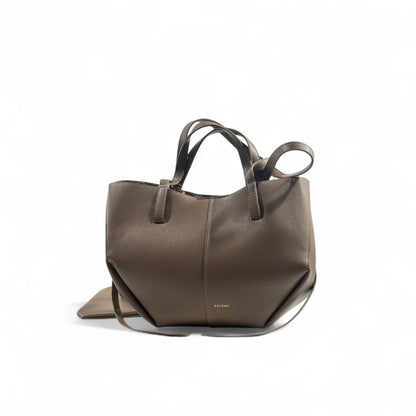 Polène Numéro Un Nano Bag – Taupe Grained Leather 🤎✨