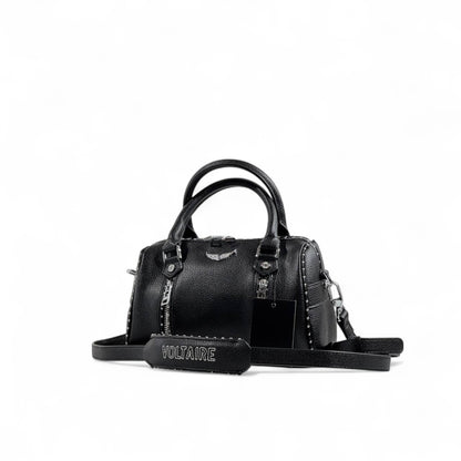 Zadig & Voltaire Rocky Nano Bag – Black Grained Leather 🖤✨