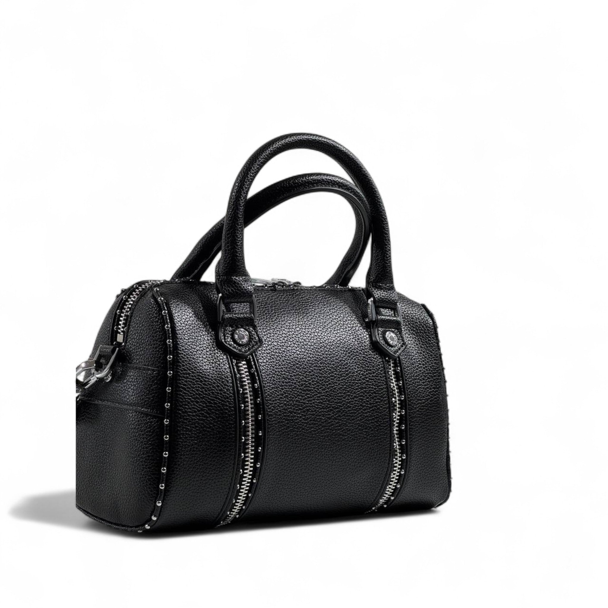 Zadig & Voltaire Rocky Nano Bag – Black Grained Leather 🖤✨