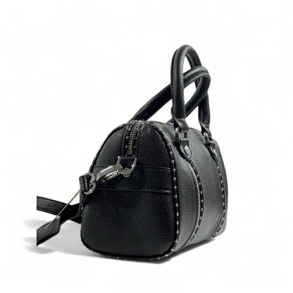 Zadig & Voltaire Rocky Nano Bag – Black Grained Leather 🖤✨