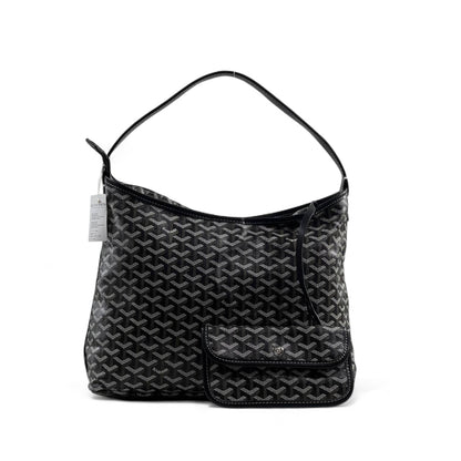 🖤 Goyard Black Shoulder Bag with Pouch – Iconic, Sleek & Timeless ✨