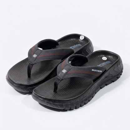 ⚫ Skechers GoRun Performance Flip Flops | Lightweight Cushioned Comfort 👣