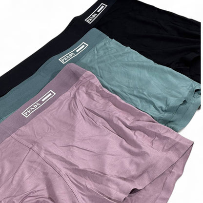 💎 Prada-Inspired Boxer Briefs (3-Pack) – Premium Elegance & Comfort 🩳✨