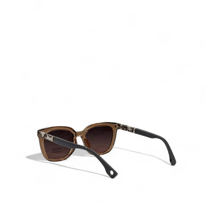 Dior Sunglasses – Brown Transparent Frame with Polarized Lenses ✨🕶️