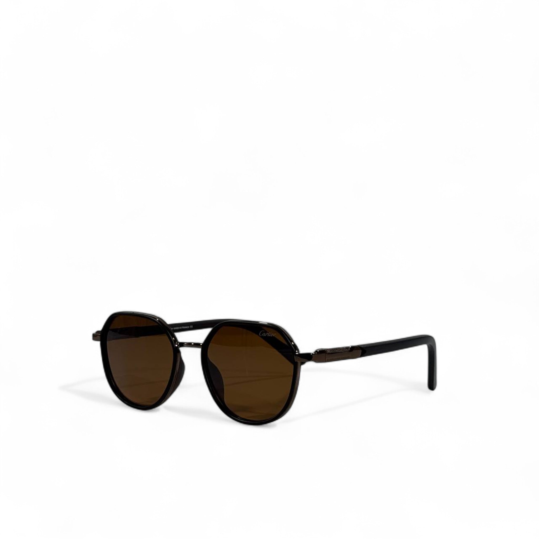 Cartier Sunglasses – Round Frame with Brown Lenses 🕶️✨