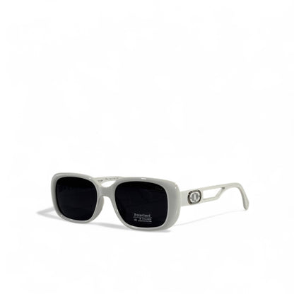 Dior CD Icon Polarized Sunglasses – White Luxury Statement 🤍🕶️