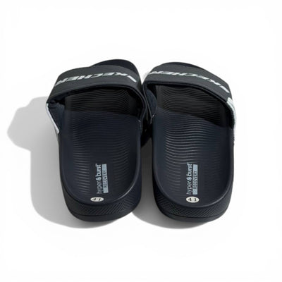 ⚫⚡ Skechers Hyper Burst Slides – Dark Grey Edition | Sporty Comfort Everyday
