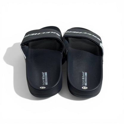 ⚫⚡ Skechers Hyper Burst Slides – Dark Grey Edition | Sporty Comfort Everyday