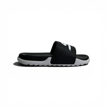 🖤🤍⚡ Skechers Sport Slides – Black & White Edition | Everyday Comfort & Style
