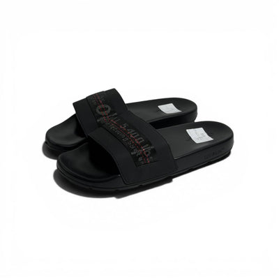 🖤🔥 Off-White Industrial Strap Slides – Black Minimal Streetwear