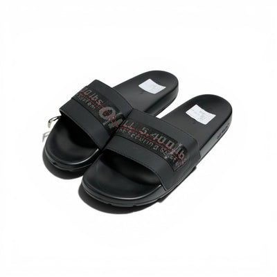 🖤🔥 Off-White Industrial Strap Slides – Black Minimal Streetwear