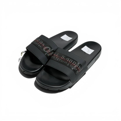 🖤🔥 Off-White Industrial Strap Slides – Black Minimal Streetwear