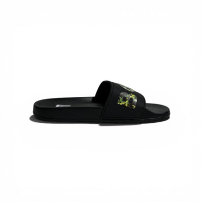 🖤🔥 BOSS Camouflage Logo Slides – Black Statement Street Style