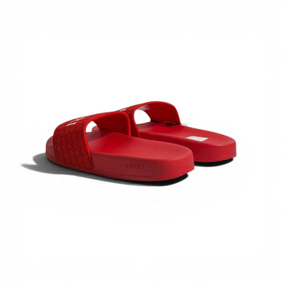 ❤️🔥 AMIRI Monogram Slides – Red Bold Luxury Streetwear