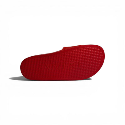 ❤️🔥 AMIRI Monogram Slides – Red Bold Luxury Streetwear