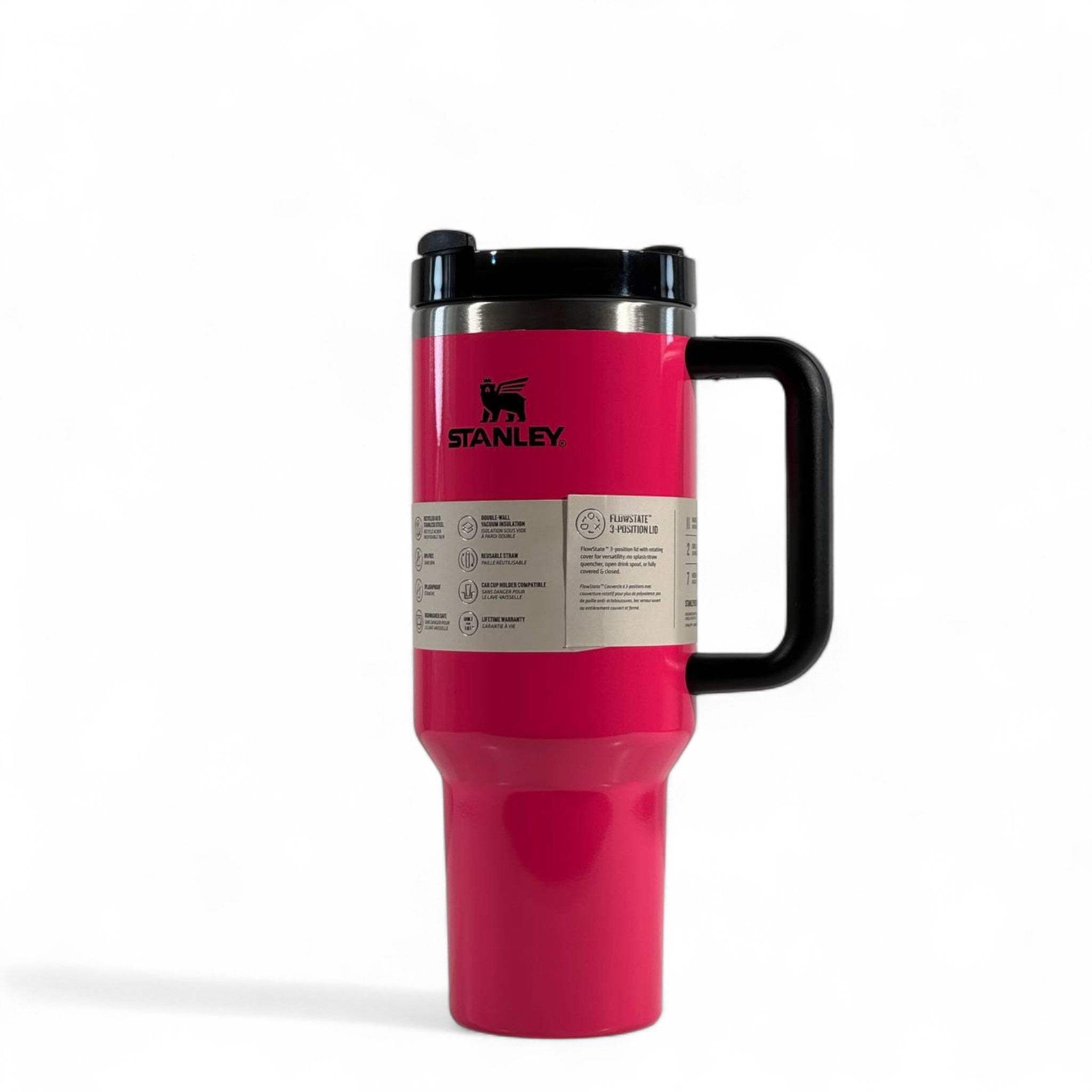 Stanley Quencher H2.0 Tumbler 40oz – Bold Red | Power Through Hydration ❤️‍🔥💧