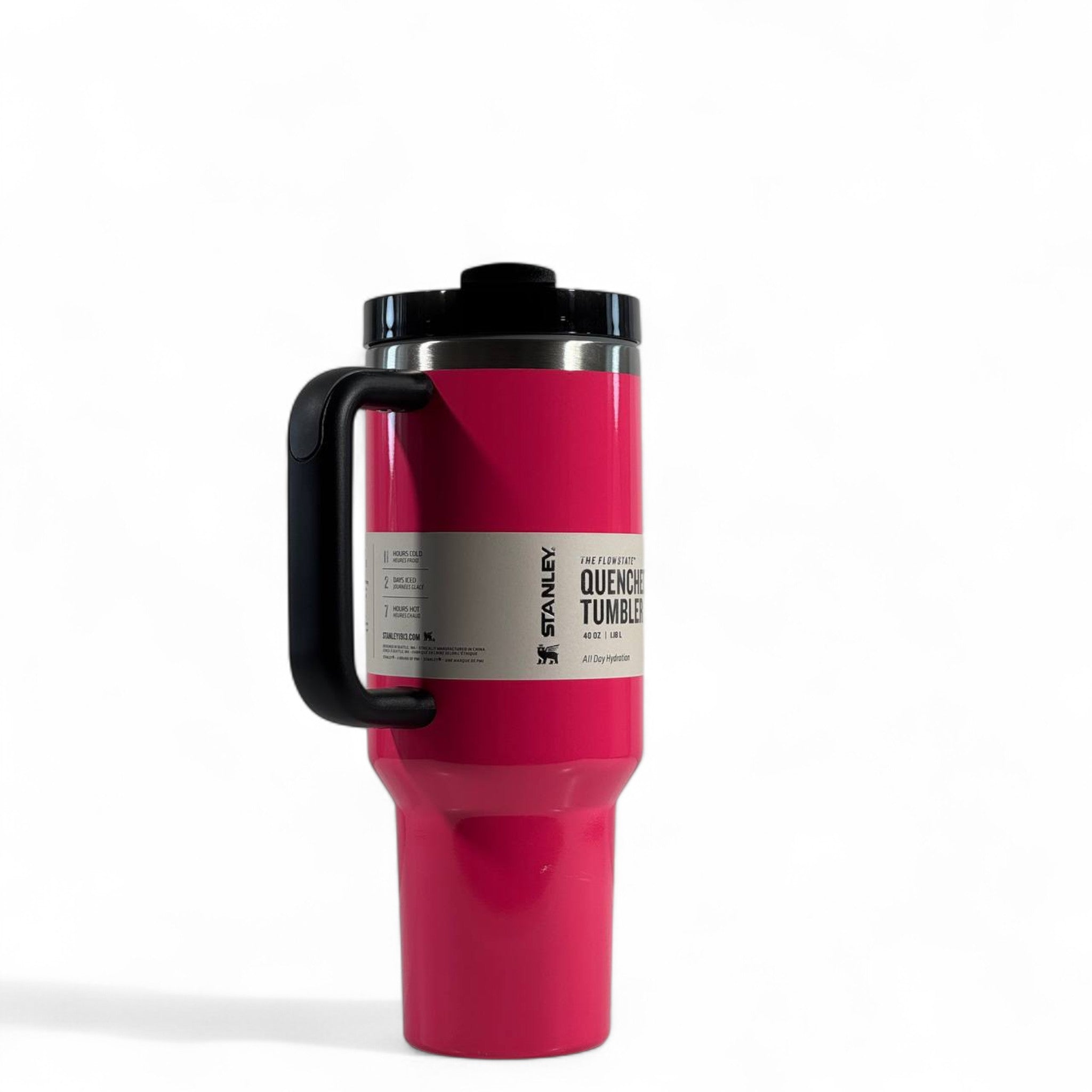 Stanley Quencher H2.0 Tumbler 40oz – Bold Red | Power Through Hydration ❤️‍🔥💧