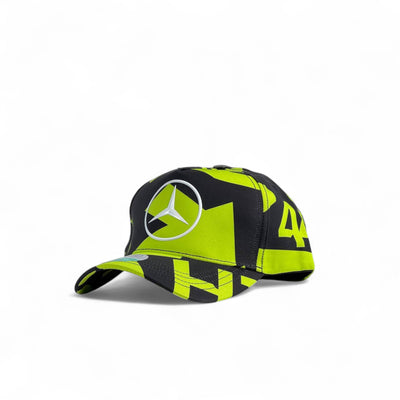 Mercedes-AMG Petronas Lewis Hamilton Cap – Neon Green & Black Edition