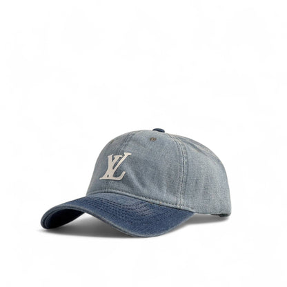 Louis Vuitton LV Denim Cap – Luxury Casual Streetwear 🧢👖