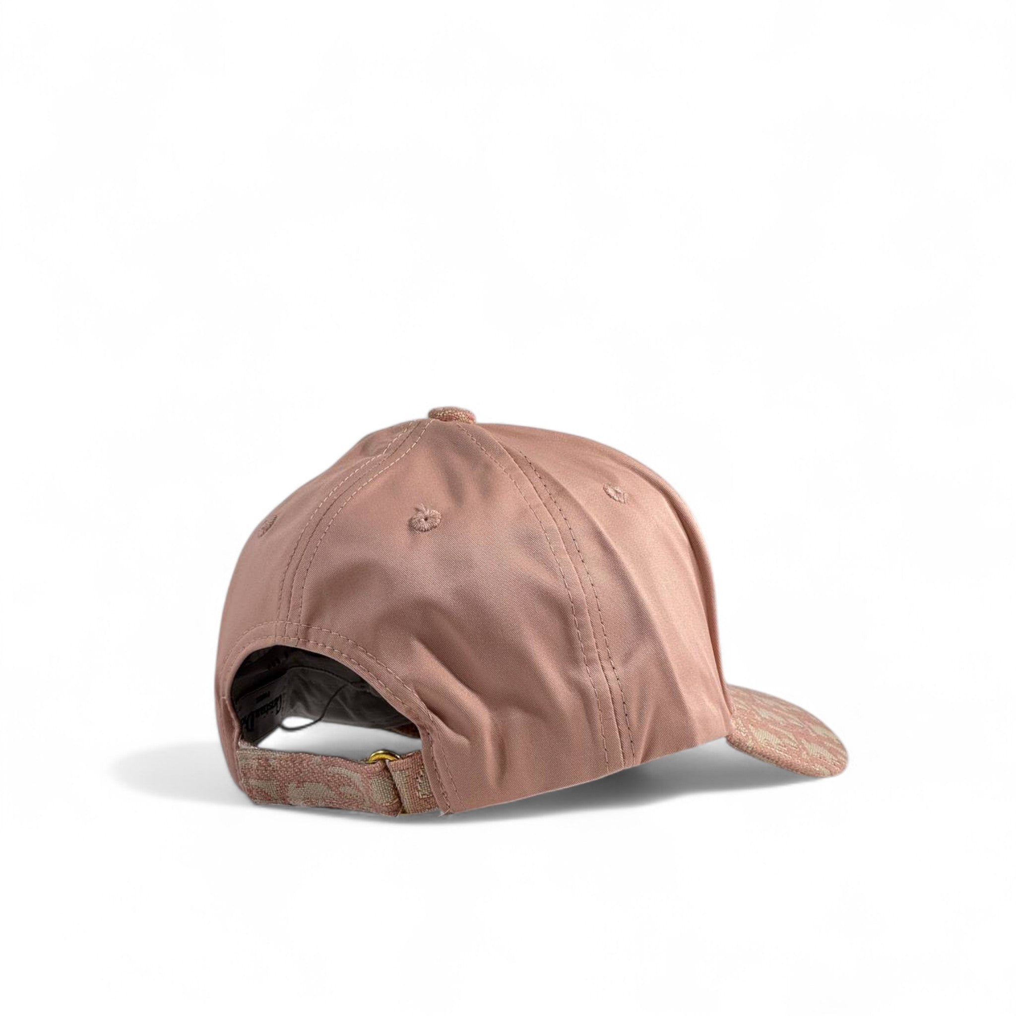Dior Pink Graffiti Logo Cap – Monogram Brim Luxury Streetwear 🧢🌸