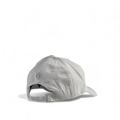 Louis Vuitton White LV Monogram Cap – Luxury Streetwear Essential 🧢⚪