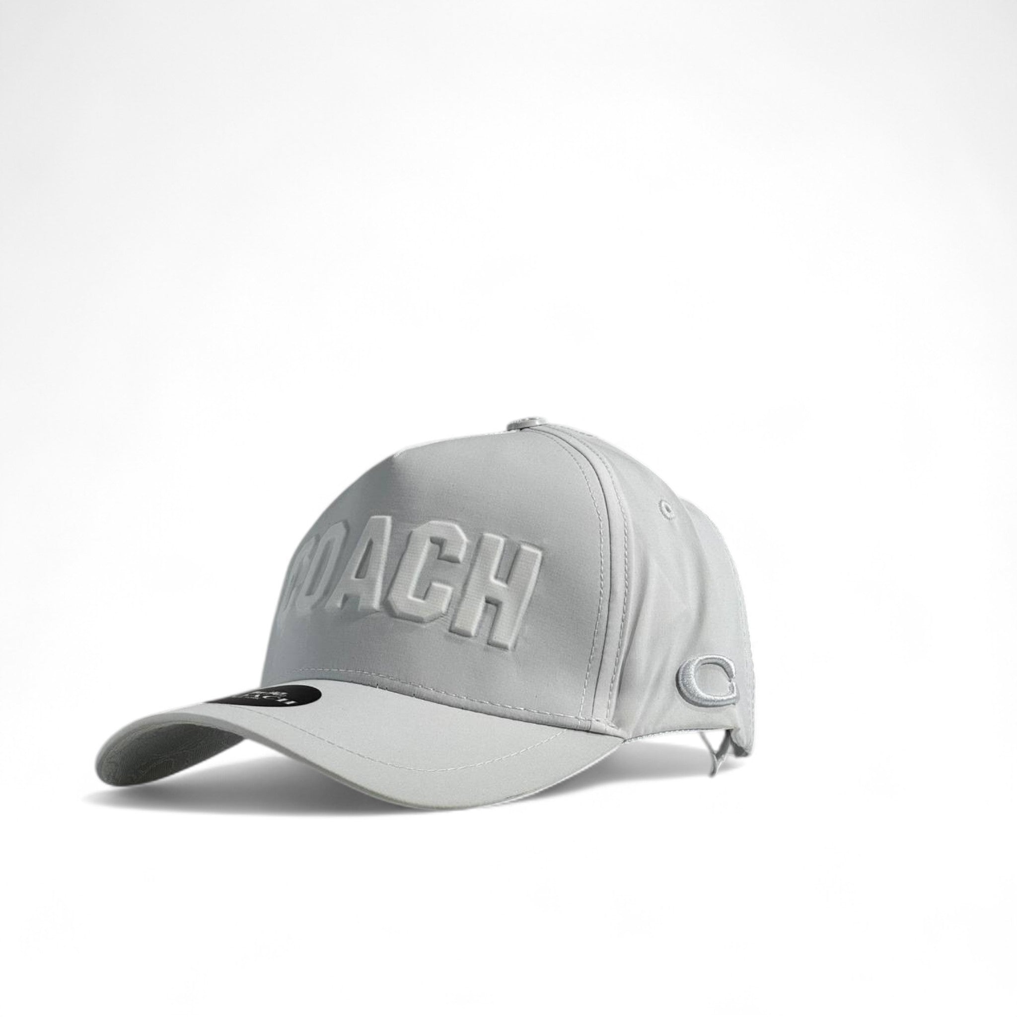 Coach White Logo Cap – Sleek Modern Luxury 🤍🧢