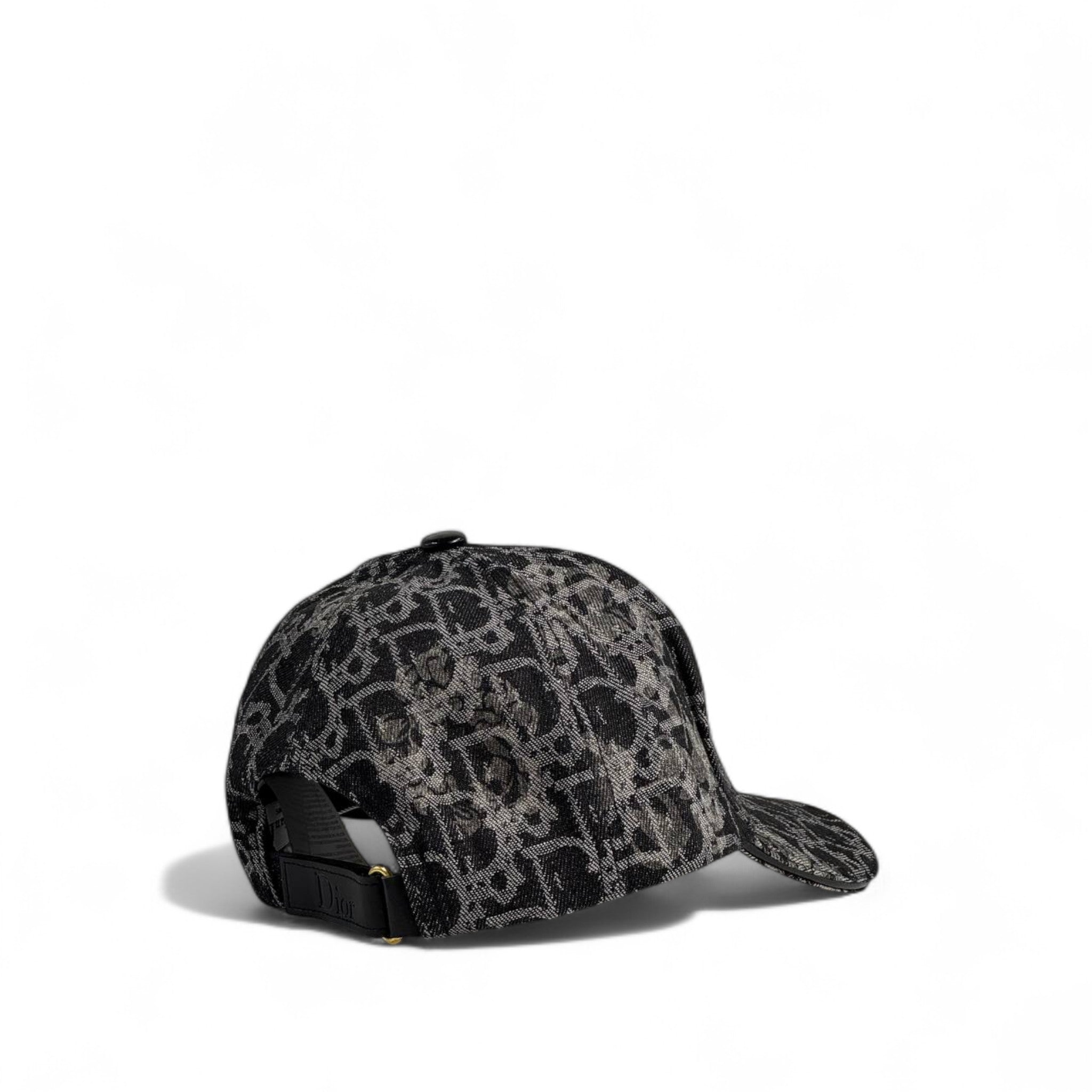 🧢 Dior Oblique Monogram Cap – Black Luxe 🖤👑