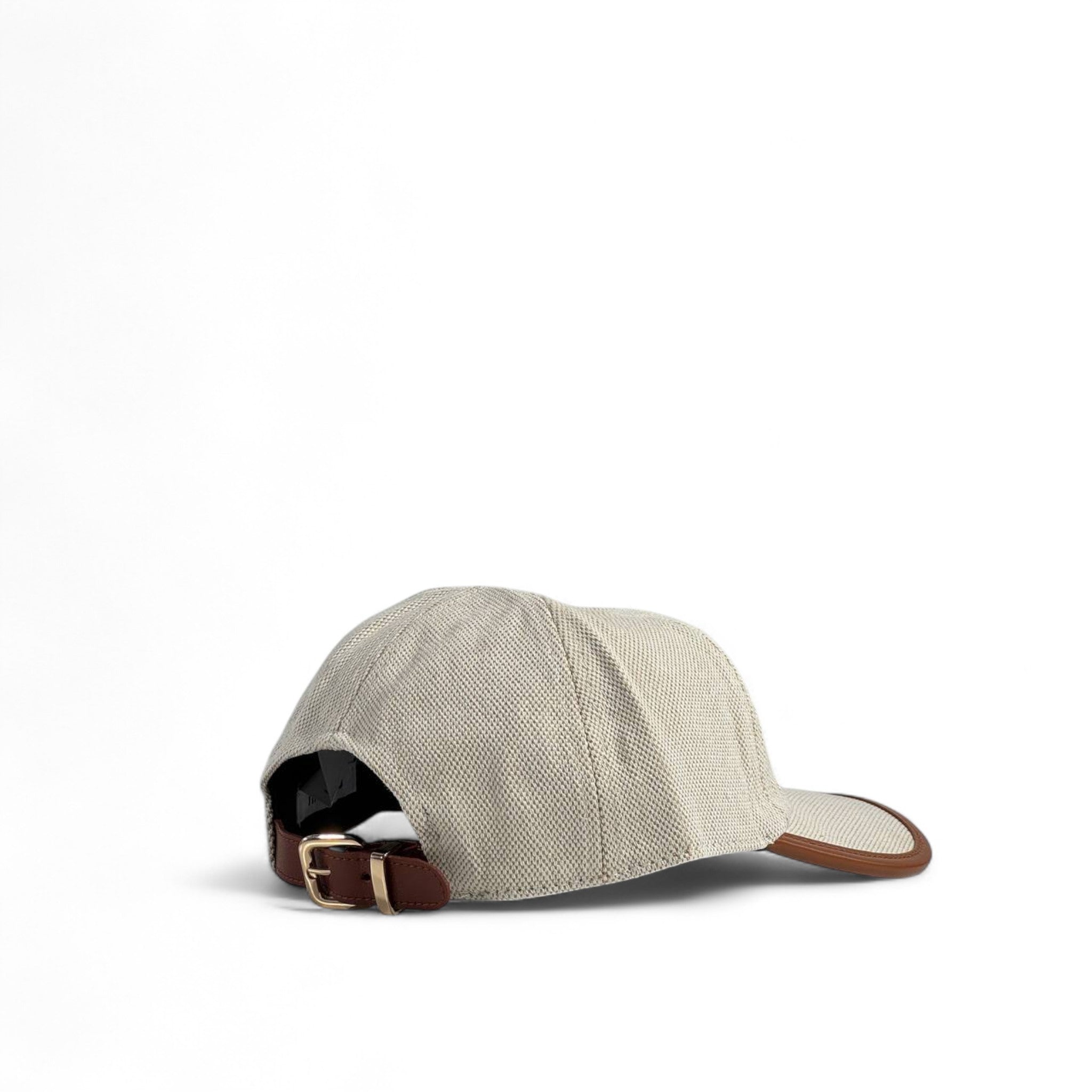 🧢 Miu Miu Canvas Logo Cap – Beige 🤍✨