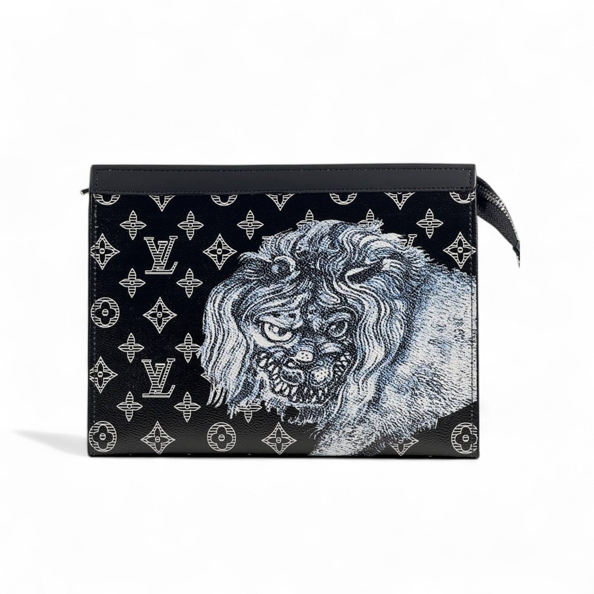 Louis Vuitton Monogram Lion Clutch 🦁✨