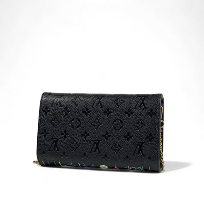 Louis Vuitton Flower Bloom Monogram Wallet on Chain