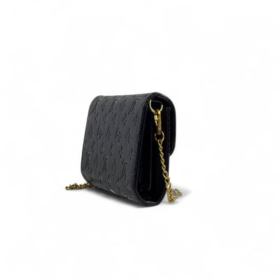 Louis Vuitton Flower Bloom Monogram Wallet on Chain