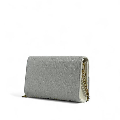Louis Vuitton Flower Bloom White Wallet on Chain 🌼✨🌈