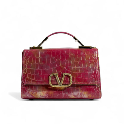 Valentino Garavani Ombre Croc VLogo Bag 🐊✨