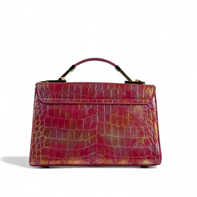 Valentino Garavani Ombre Croc VLogo Bag