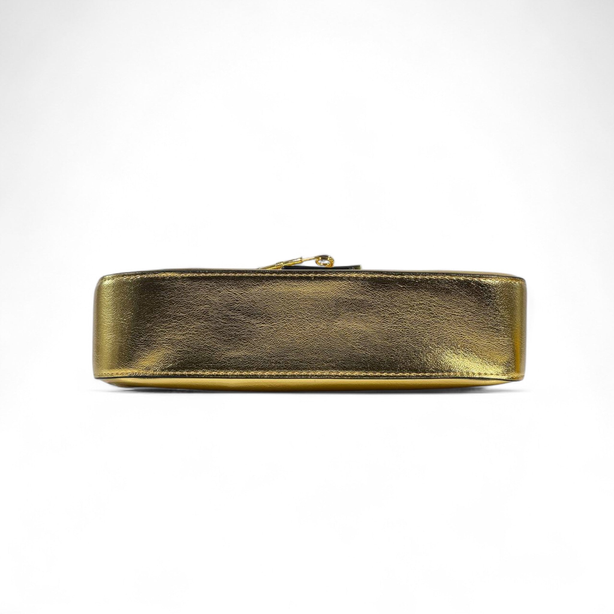 Fendace Gold Metallic Shoulder Bag ✨👜💛 (Fendi x Versace Collaboration)