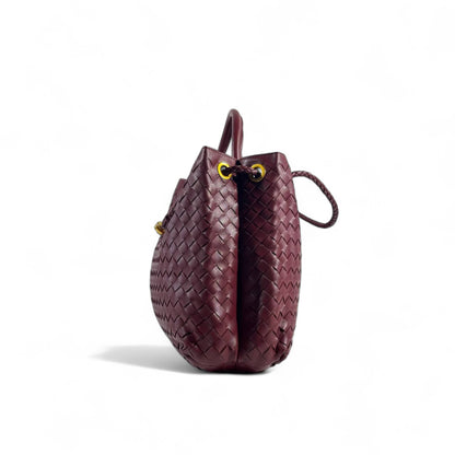 Bottega Veneta Burgundy Intrecciato Tote 👜 – Classic Woven Elegance