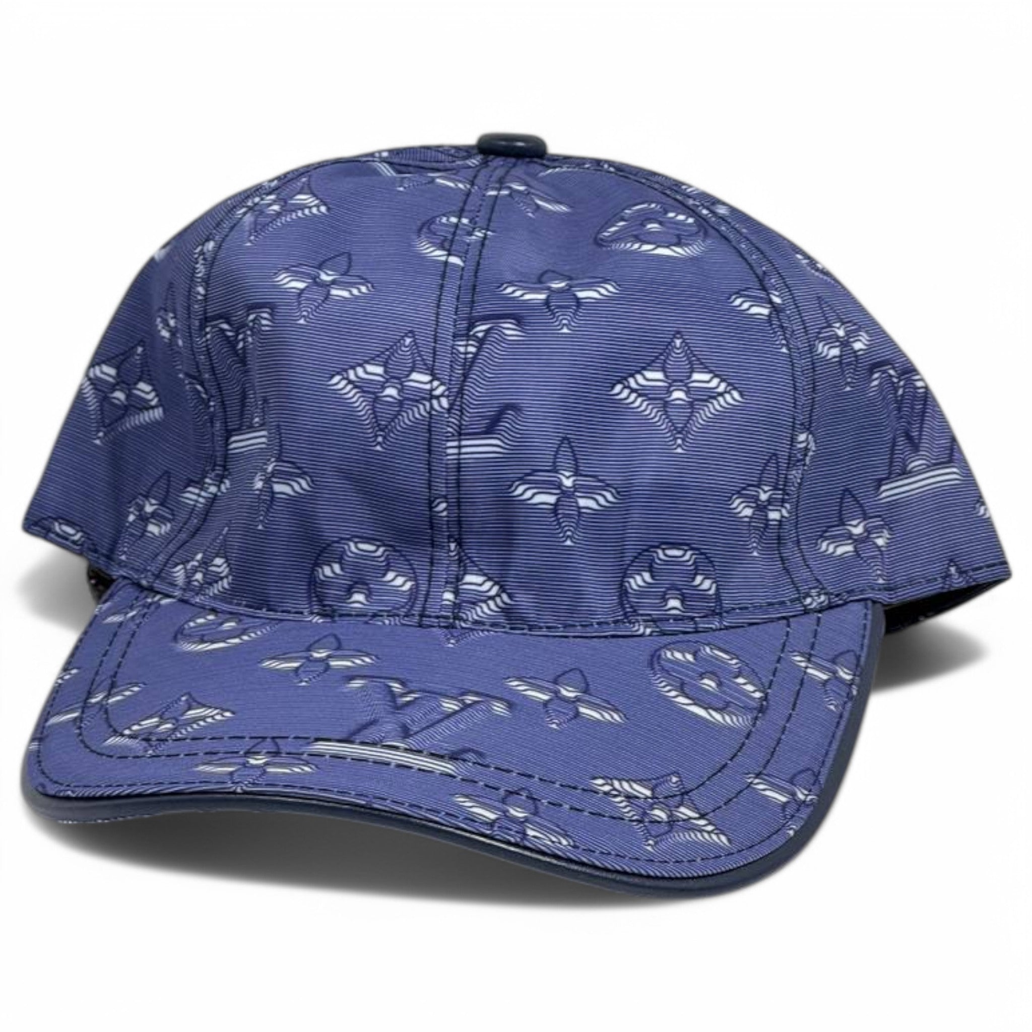Louis Vuitton Embossed Monogram Cap – Blue Edition