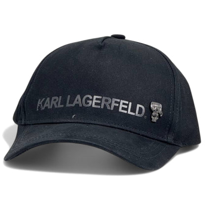 Karl Lagerfeld Iconic Logo Cap -Black Edition