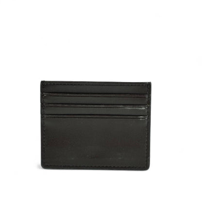 ☕ Fendi Coffee Leather Card Holder – Understated Luxury