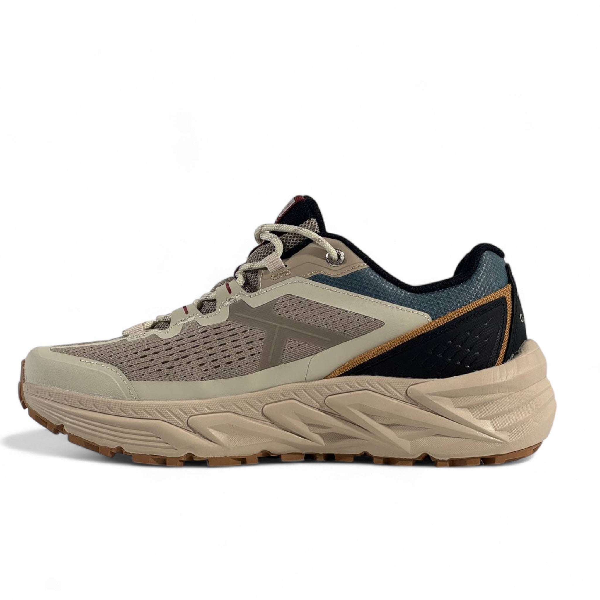 🥾 Columbia GORE-TEX Trail Sneakers – Beige & Multi-Tone