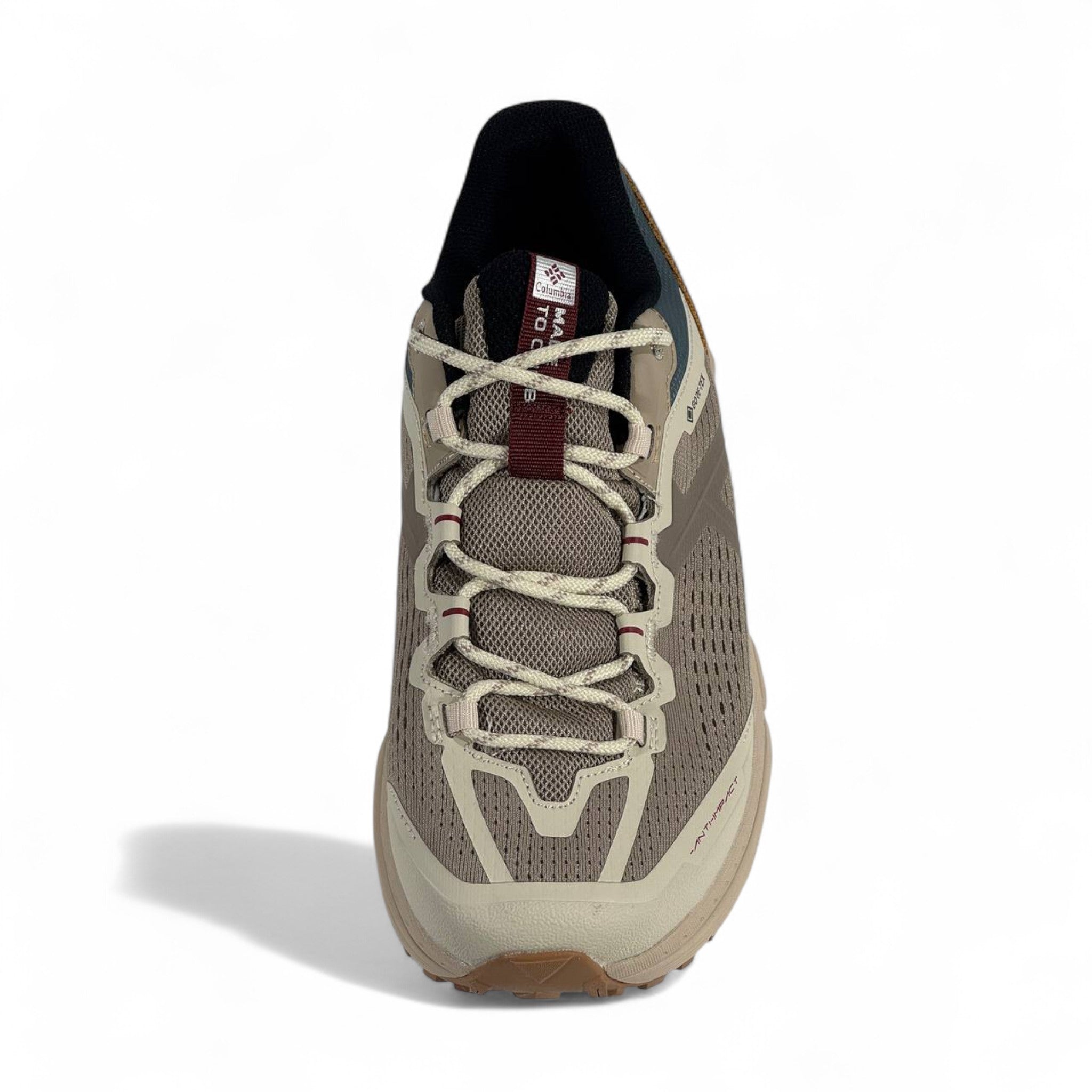 🥾 Columbia GORE-TEX Trail Sneakers – Beige & Multi-Tone