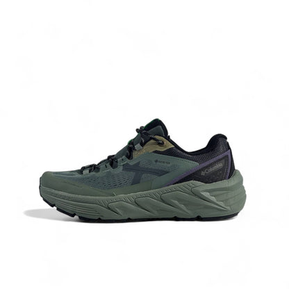 🟢 Columbia GORE-TEX Trail Sneakers – Forest Green