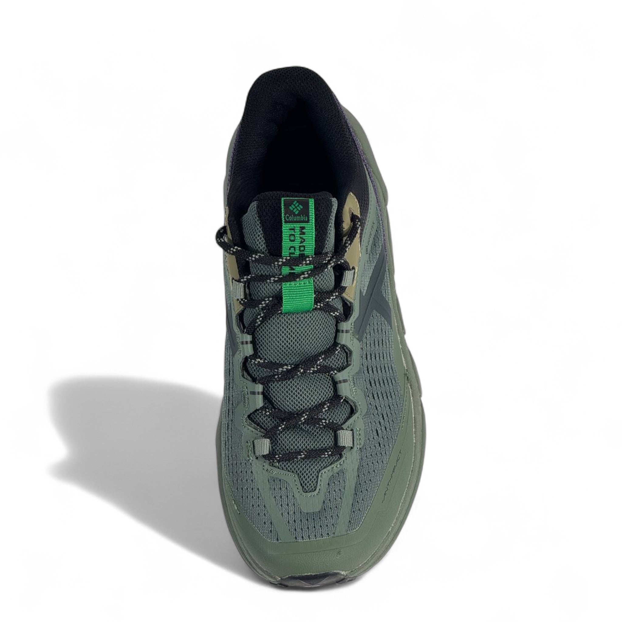 🟢 Columbia GORE-TEX Trail Sneakers – Forest Green