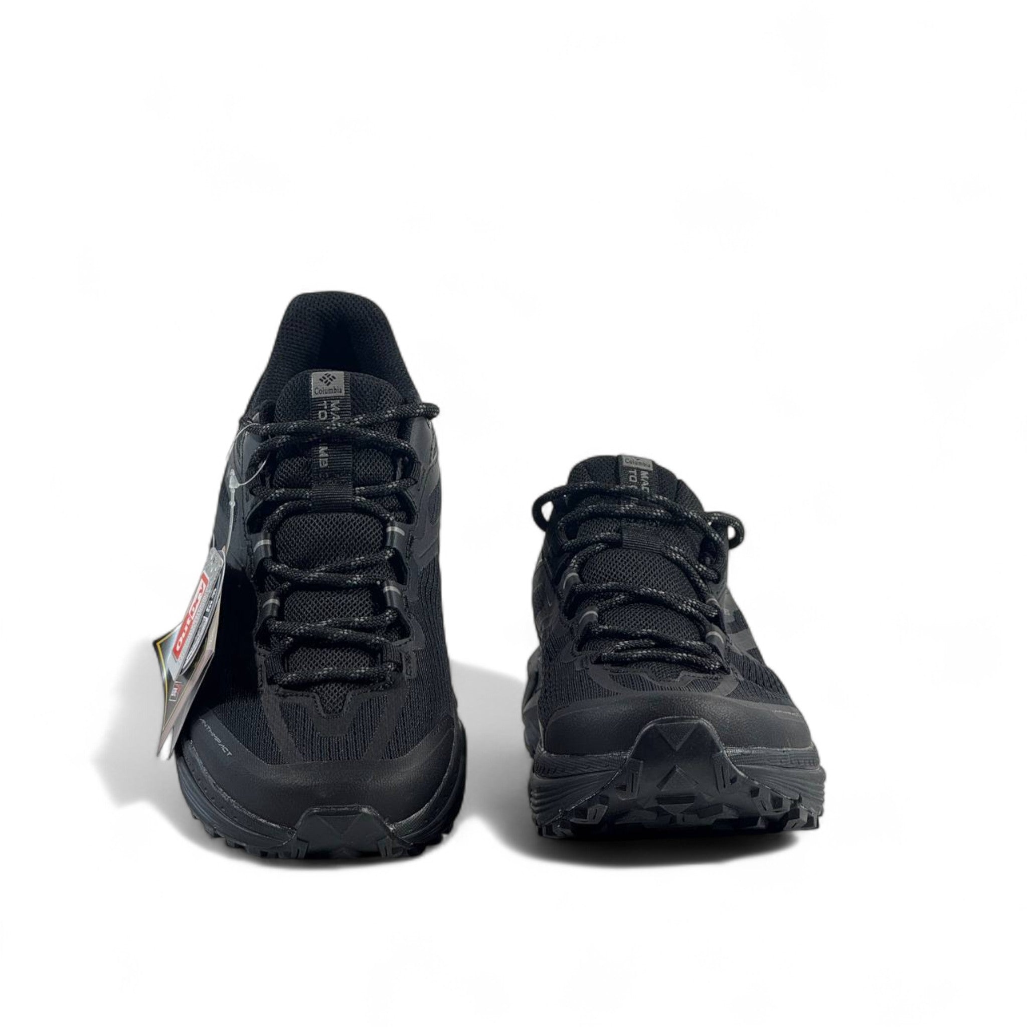 🖤 Columbia GORE-TEX Trail Sneakers – Triple Black