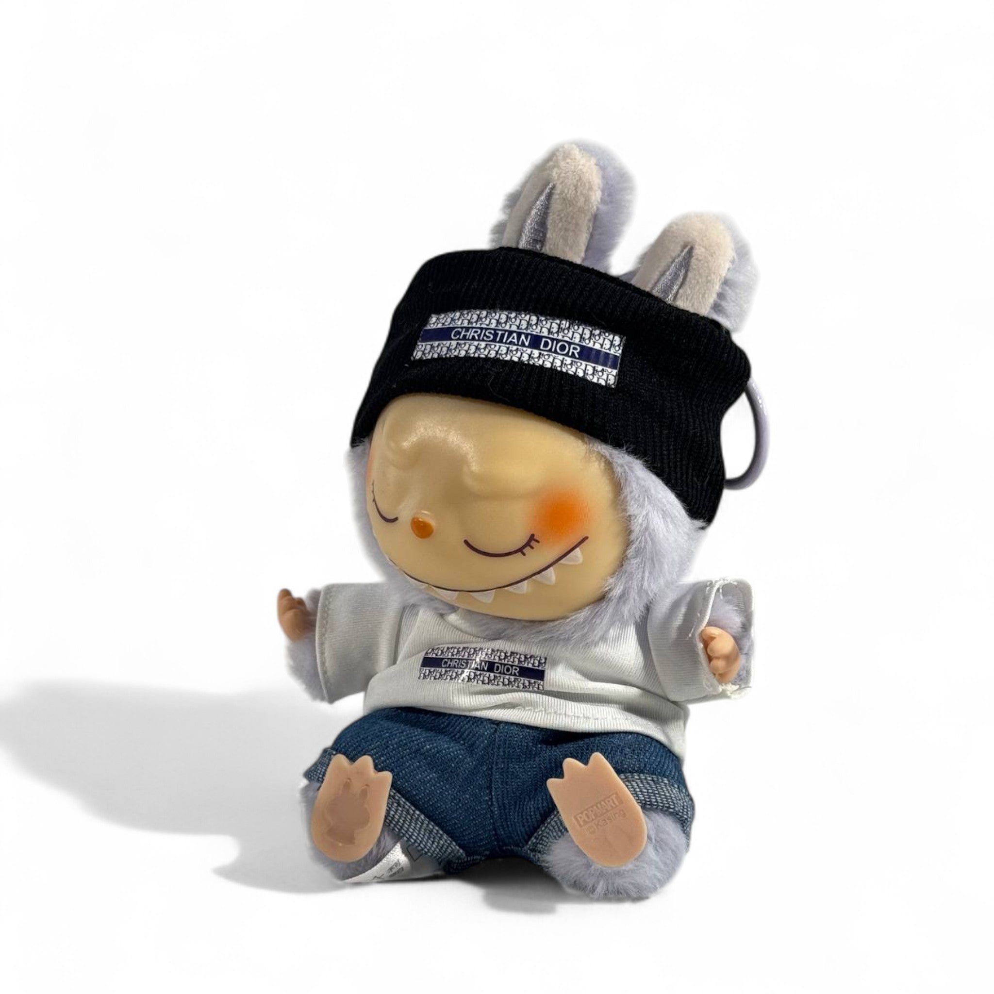 🐰 Labubu Dior-Inspired keychain– Streetwear Edition