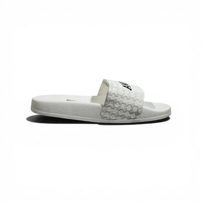 AMIRI Luxury White Slide Sandals – Minimal Designer Comfort & Everyday Style 👟✨