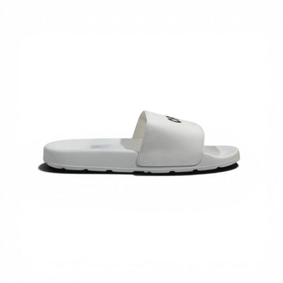 OFF-WHITE Luxury White Slide Sandals – Minimal Logo Design & Everyday Premium Comfort 👟✨