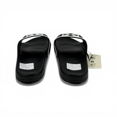 OFF-WHITE Luxury Black Slide  – Iconic Arrow Logo Design & Premium Streetwear 👟✨