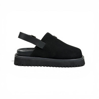 DOLCE & GABBANA Luxury Black Slingback Clogs – DG Logo Statement & Premium Chunky Sole 👟✨